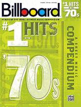 Billboard No. 1 Hits of the 1970s piano sheet music cover